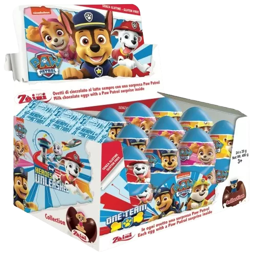 Zaini Paw Patrol Surprise Choco Eggs pc