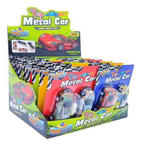 Yavuz Europe Tip Metal Car Candy Toy pc