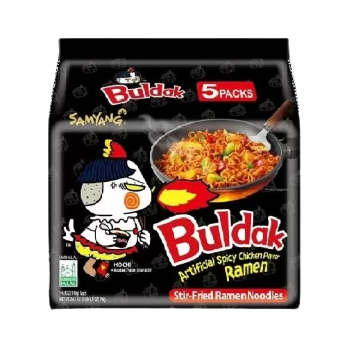 Samyang Flaming Chicken Noodles (Halal) 140g pc