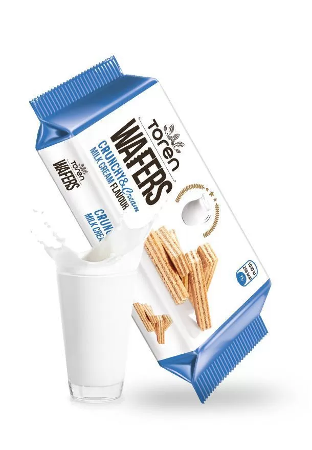 Toren WAFFERS 55g MILK  CREAM